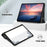 Tablet PU Leather Case Tri-fold Stand Case for iPad Pro 11-inch (2021) / (2020) / (2022) / Air (2020) / Air (2022) - Black - 2