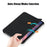 Tablet PU Leather Case Tri-fold Stand Case for iPad Pro 11-inch (2021) / (2020) / (2022) / Air (2020) / Air (2022) - Black - 3
