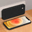 PINWUYO Soft Silicone Protective Mobile Phone Back Case Cover for iPhone 12 - Black - 3
