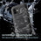 Silicone+Metal Full Protection Shockproof Waterproof Cover for iPhone 12 - Black - 4