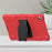 For iPad Pro 10.5-inch (2017) / iPad Air 10.5 inch (2019) PC + Silicone Tablet Cover with Kickstand - Red / Black - 5