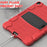 For iPad Pro 10.5-inch (2017) / iPad Air 10.5 inch (2019) PC + Silicone Tablet Cover with Kickstand - Red / Black - 7