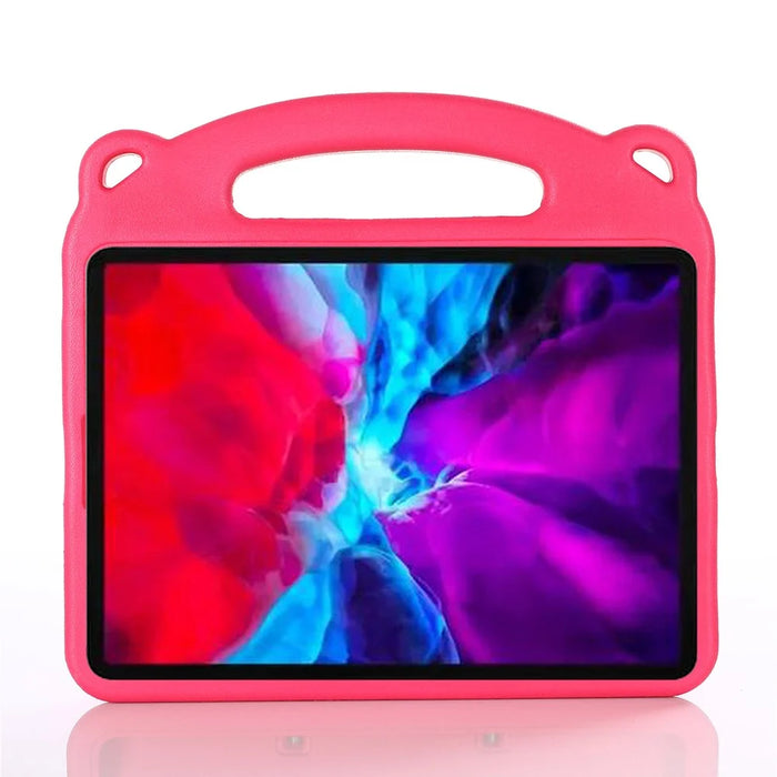 Panda Character Design EVA Shock-Absorbed Tablet Case with Kickstand for Apple iPad Pro 11-inch (2022) /  (2021) / 2020 / 2018 - Red - 2