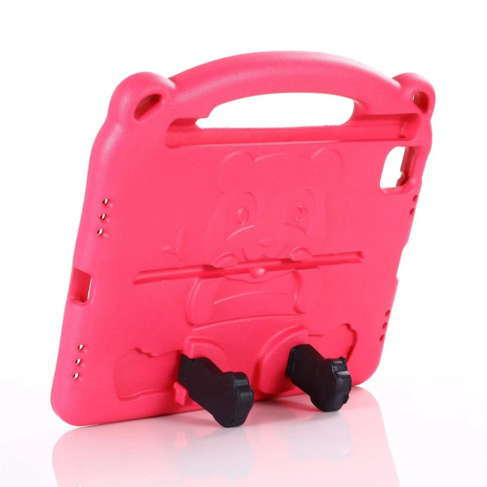 Panda Character Design EVA Shock-Absorbed Tablet Case with Kickstand for Apple iPad Pro 11-inch (2022) /  (2021) / 2020 / 2018 - Red - 3
