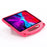 Panda Character Design EVA Shock-Absorbed Tablet Case with Kickstand for Apple iPad Pro 11-inch (2022) /  (2021) / 2020 / 2018 - Red - 5
