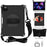 Honeycomb Texture Swivel Kickstand Shoulder Strap + Handy Strap EVA Tablet Cover Case for iPad Pro 11-inch (2022) /  (2021) / (2020) / (2018) - Black - 3