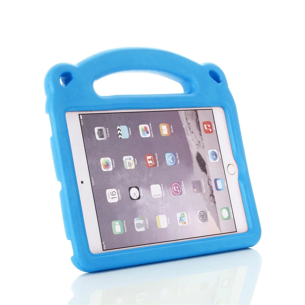 EVA Shock-Absorbed Tablet Case Panda Character Design with Kickstand for iPad mini (2019) 7.9 inch/4/3/2/1 - Blue - 4