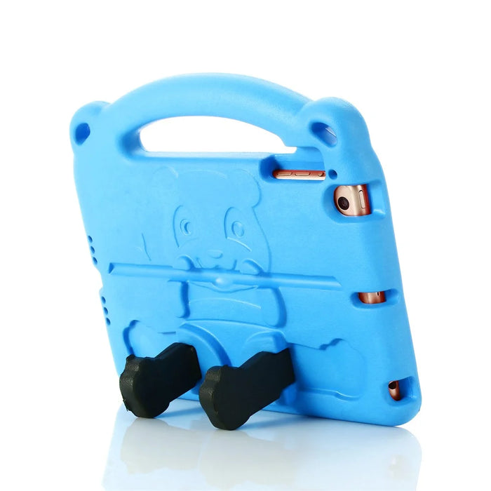 EVA Shock-Absorbed Tablet Case Panda Character Design with Kickstand for iPad mini (2019) 7.9 inch/4/3/2/1 - Blue - 5
