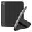 For iPad Pro 11-inch (2021) Protective Case Auto Wake Up / Sleep Smart TPU Leather Case Tablet Stand Cover Shell - Black - 1