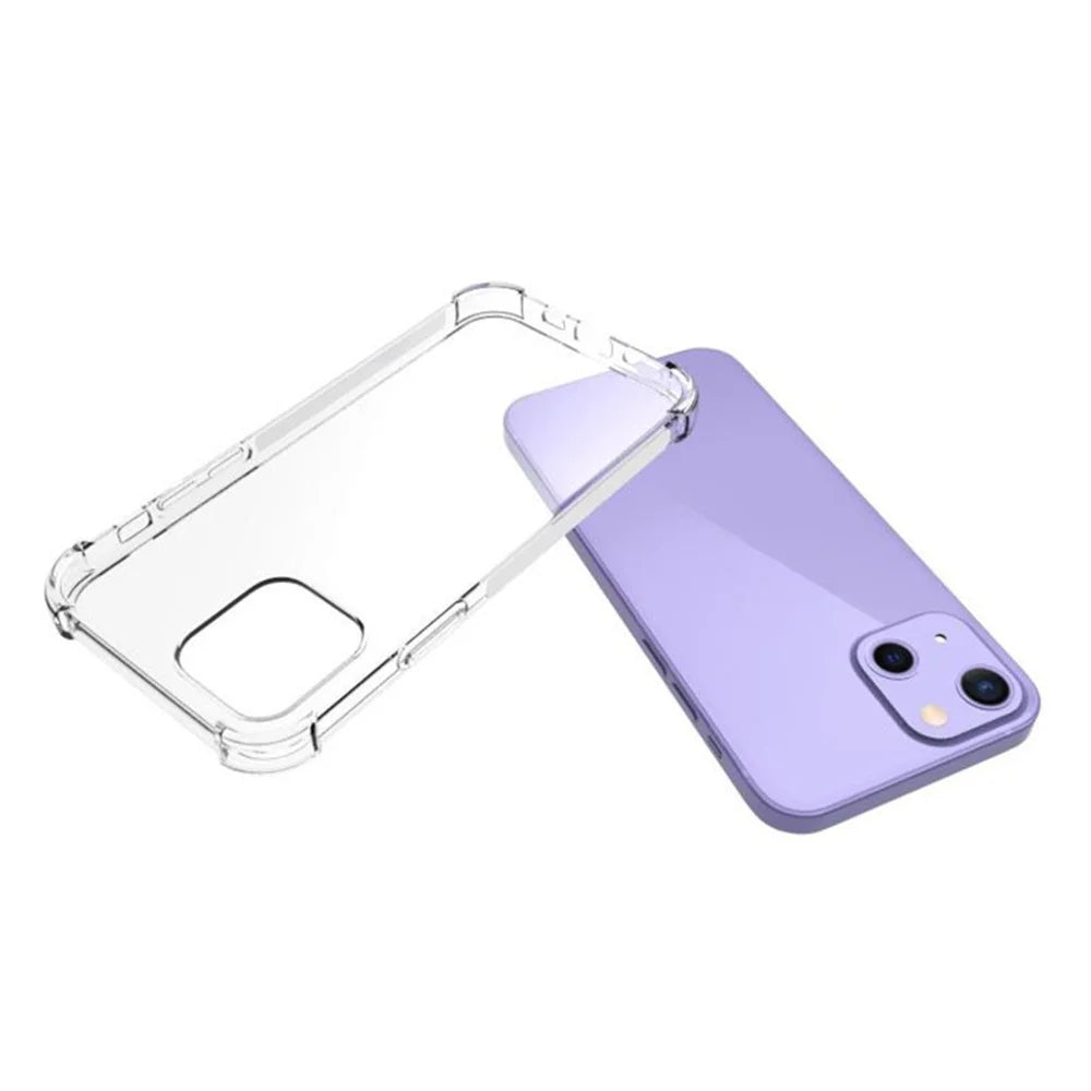 Transparent Anti-slip Shockproof TPU Phone Case Shell for iPhone 13 mini 5.4 inch - 2