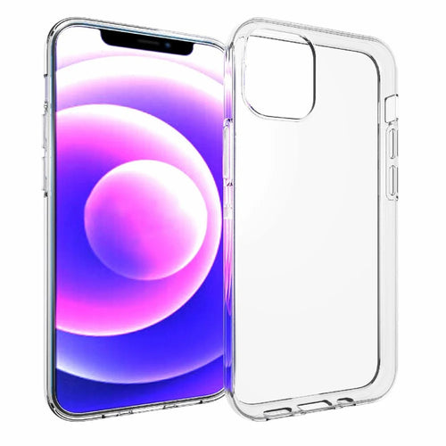 Transparent Ultra Thin Soft TPU Cell Phone Protective Case Cover for iPhone 13 mini 5.4 inch - 1
