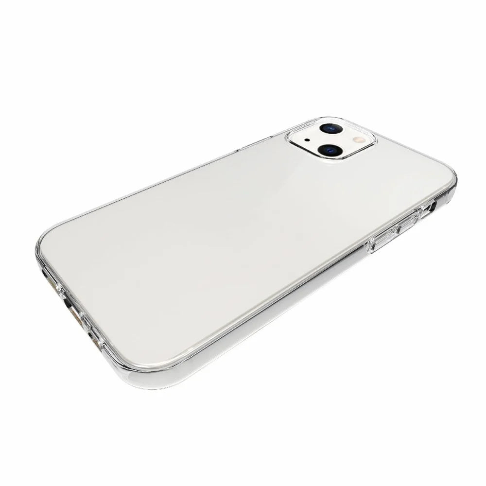 Clear Ultra Thin TPU Cell Phone Case Cover Shell Protector for iPhone 13 6.1 inch - 4