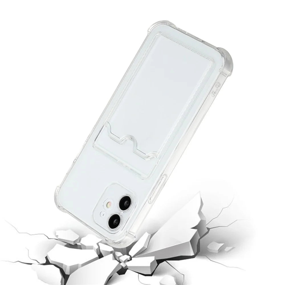 Non-Scratch Drop-Proof TPU Soft Phone Case Shell for iPhone 11 6.1 inch - Transparent - 4
