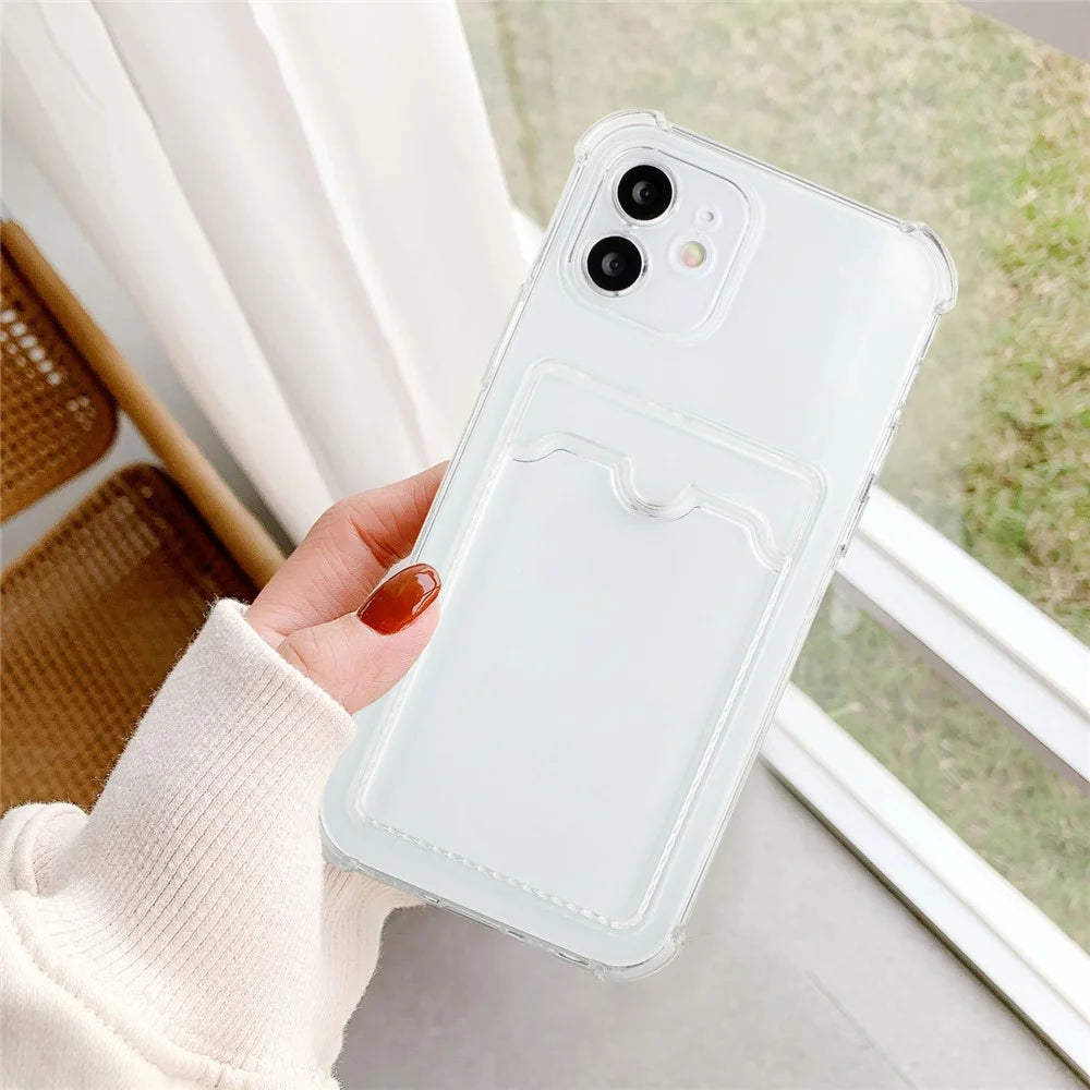 Non-Scratch Drop-Proof TPU Soft Phone Case Shell for iPhone 11 6.1 inch - Transparent - 5