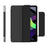 Thickened Strong Magnet Frameless Leather Tablet Cover for iPad Air (2020)/Air (2022) - Black - 6