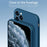 PINWUYO Flexible Silicone Mobile Phone Back Case Cover for iPhone 11 Pro - Blue - 6