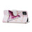 Pattern Printing Wallet Design Magnetic Clasp Leather Phone Case Cover with Stand for iPhone 11 6.1 inch - Tri-color Marble - 5