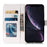 Pattern Printing Wallet Design Magnetic Clasp Leather Phone Case Cover with Stand for iPhone 11 6.1 inch - Tri-color Marble - 6