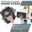 Rugged Heavy Duty PC + Silicone Shockproof 360° Rotating Kickstand Cover with Handle Hand Grip and Shoulder Strap for iPad Pro 11-inch (2021) / (2022) - Black - 4
