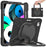PC + Silicone Kickstand Case for iPad Air 11 (2026) / (2025) / (2024) / Air (2020) / (2022) / Pro 11 (2022) /  (2021) / (2020) / (2018) - Black / Black - 1
