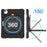 PC + Silicone Kickstand Case for iPad Air 11 (2026) / (2025) / (2024) / Air (2020) / (2022) / Pro 11 (2022) /  (2021) / (2020) / (2018) - Black / Black - 4