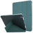 Auto Wake/Sleep Deformable Stand Leather Tablet Case with Pen Slot for iPad Pro 11-inch (2021) - Dark Green - 1