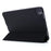 Tri-fold Stand Silicone + PU Leather Tablet Case Cover for iPad Pro 11-inch (2021) - Black - 5