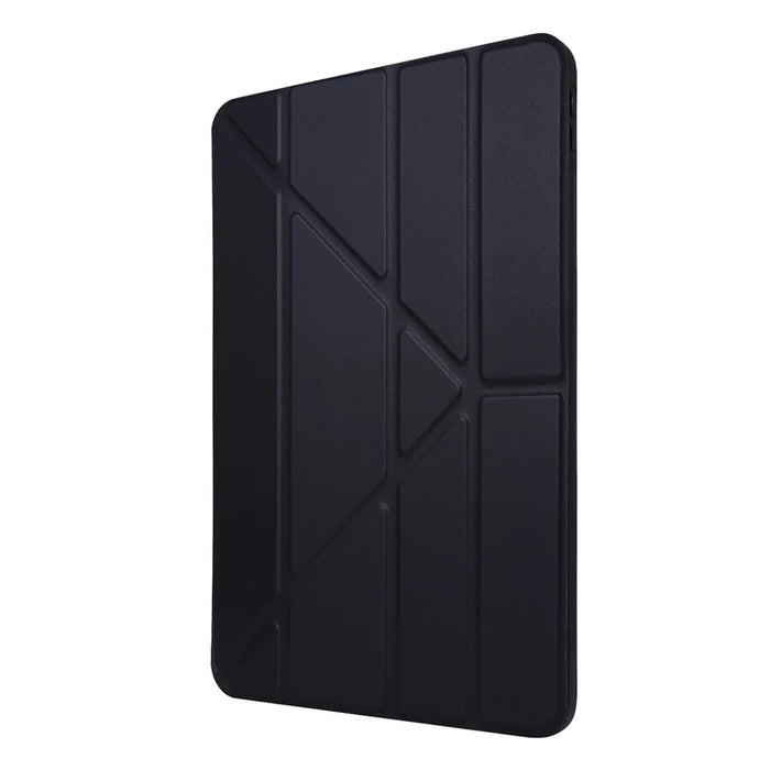 Auto Wake/Sleep Deformable Silicone + PU Leather Stand Tablet Cover for iPad Pro 11-inch (2021) - Black - 2
