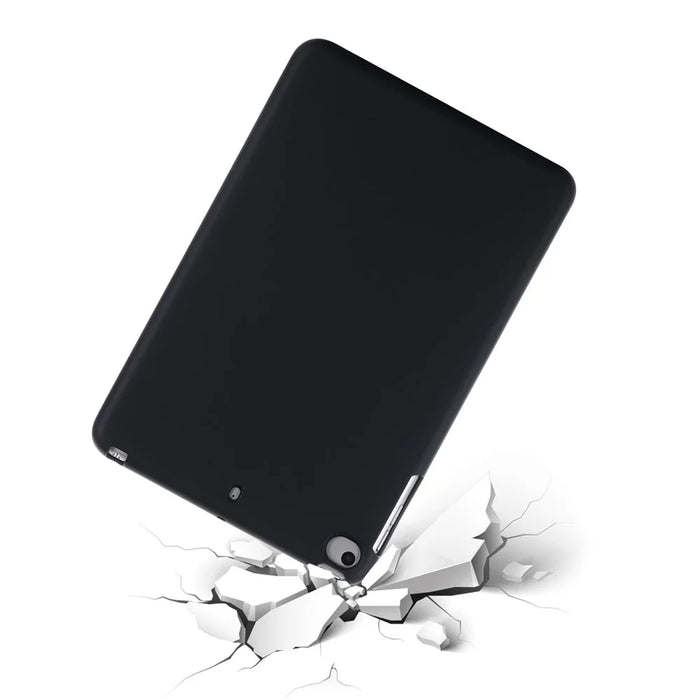 Liquid Silicone Soft Tablet Case Protective Shell for iPad mini (2019) 7.9 inch/mini 4  - Black - 4