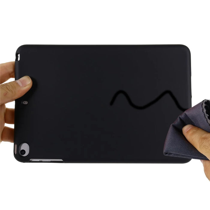 Liquid Silicone Soft Tablet Case Protective Shell for iPad mini (2019) 7.9 inch/mini 4  - Black - 7
