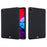 Solid Color Liquid Silicone Tablet Case Cover for iPad Pro 11-inch (2022) /  (2020) / (2018) - Black - 3