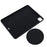Solid Color Liquid Silicone Tablet Case Cover for iPad Pro 11-inch (2022) /  (2020) / (2018) - Black - 6