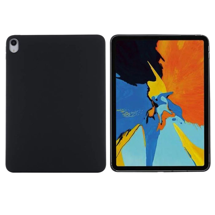Liquid Silicone Smart Tablet Cover Shell for iPad Air 11 (2026) / (2025) / (2024) / Air (2022) / (2020) - Black - 2