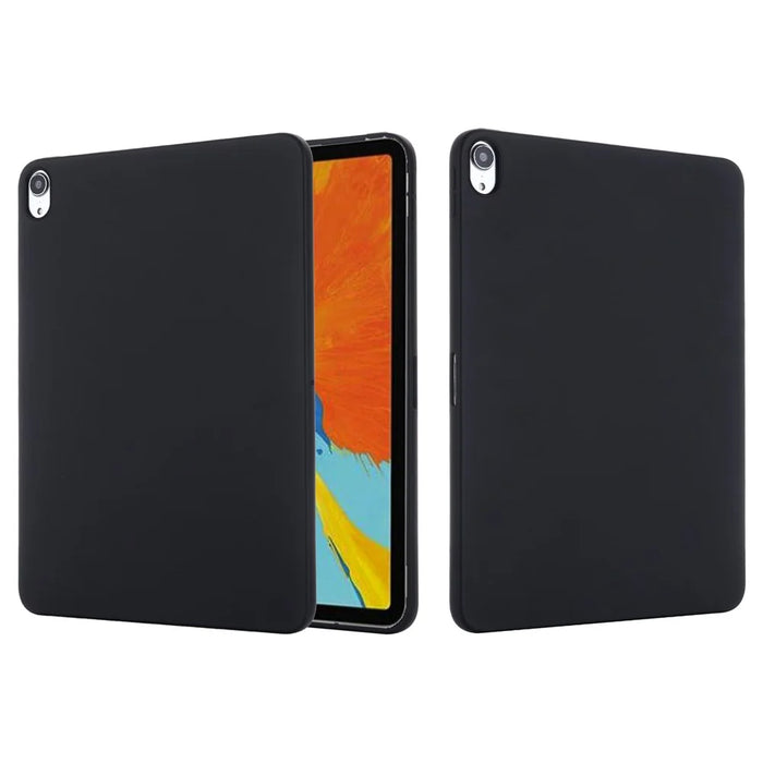 Liquid Silicone Smart Tablet Cover Shell for iPad Air 11 (2026) / (2025) / (2024) / Air (2022) / (2020) - Black - 3