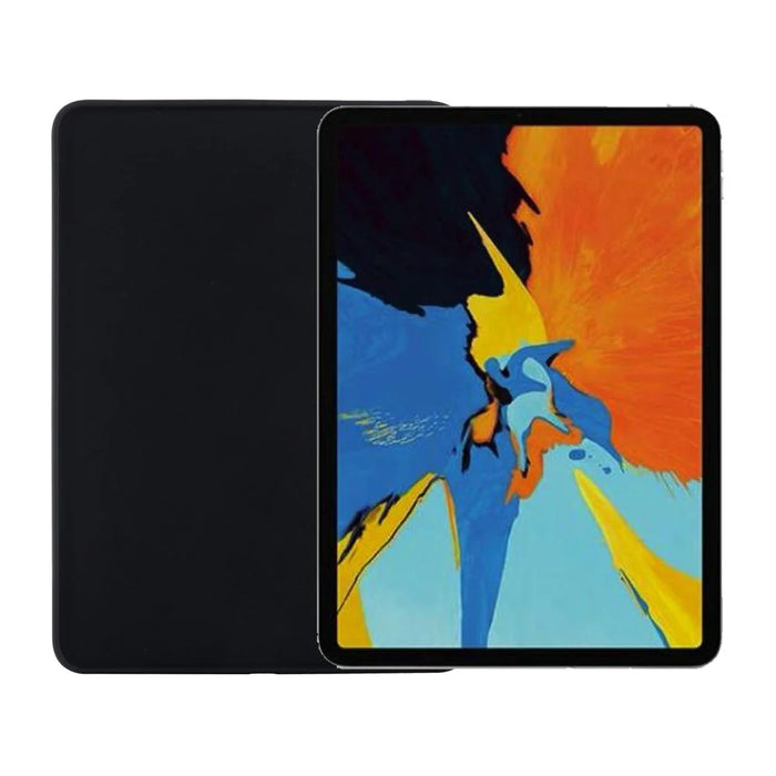 Liquid Silicone Smart Tablet Cover Shell for iPad Air 11 (2026) / (2025) / (2024) / Air (2022) / (2020) - Black - 5