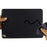 For iPad 9.7-inch (2018)/(2017)/iPad 5 Full Body Slim Soft Liquid Silicone Shockproof Protective Case - Black - 7