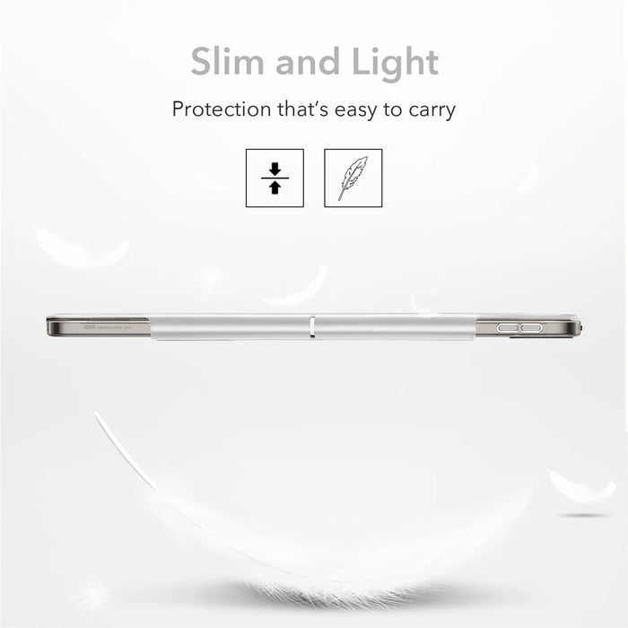 ESR Yippee Series Trifold Convenient Magnetic Attachment Smart Case for iPad Pro 12.9-inch (2022) / (2021) - Milky Way Grey - 7