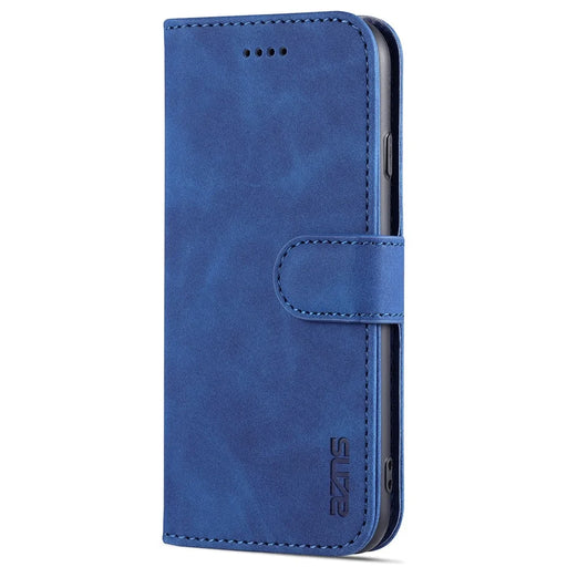AZNS PU Leather Phone Cover Wallet Case Stand Design for iPhone 7 4.7 inch/8 4.7 inch/SE (2020)/SE (2022) - Blue - 2
