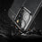 Soft TPU Litchi Texture Phone Back Case for iPhone 13 Pro Max - Black - 3