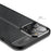Soft TPU Litchi Texture Phone Back Case for iPhone 13 Pro Max - Black - 5
