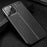 Soft TPU Litchi Texture Phone Back Case for iPhone 13 Pro Max - Black - 7