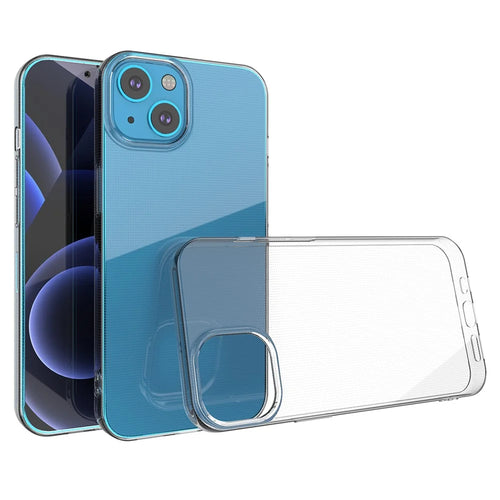 Ultra Thin Crystal Clear TPU Phone Protective Case for iPhone 13 6.1 inch - 1
