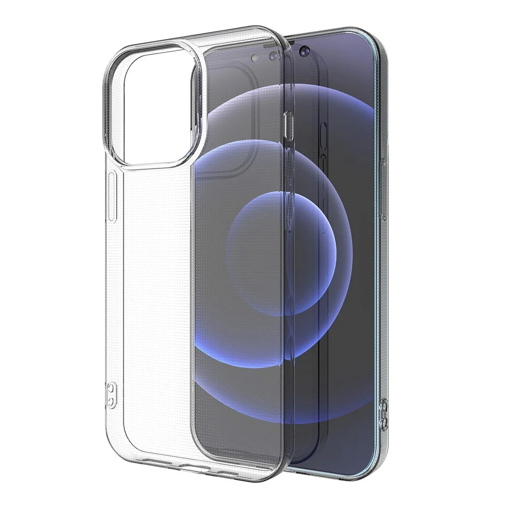 Crystal Clear Ultra-thin TPU Cell Phone Protective Case for iPhone 13 Pro 6.1 inch - 4
