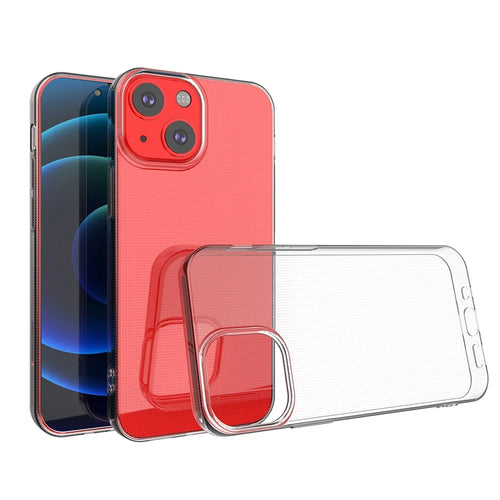 Ultra-Thin TPU Transparent Phone Back Case for iPhone 13 mini 5.4 inch - 1