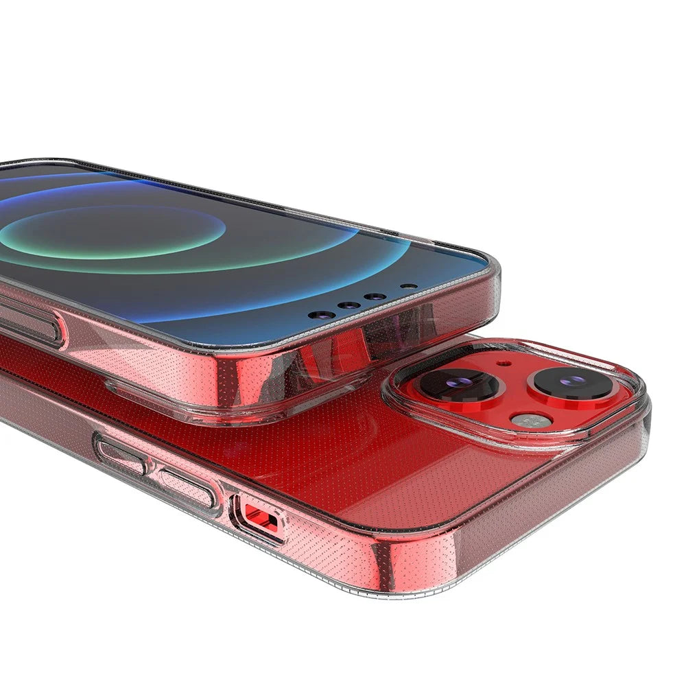 Ultra-Thin TPU Transparent Phone Back Case for iPhone 13 mini 5.4 inch - 6