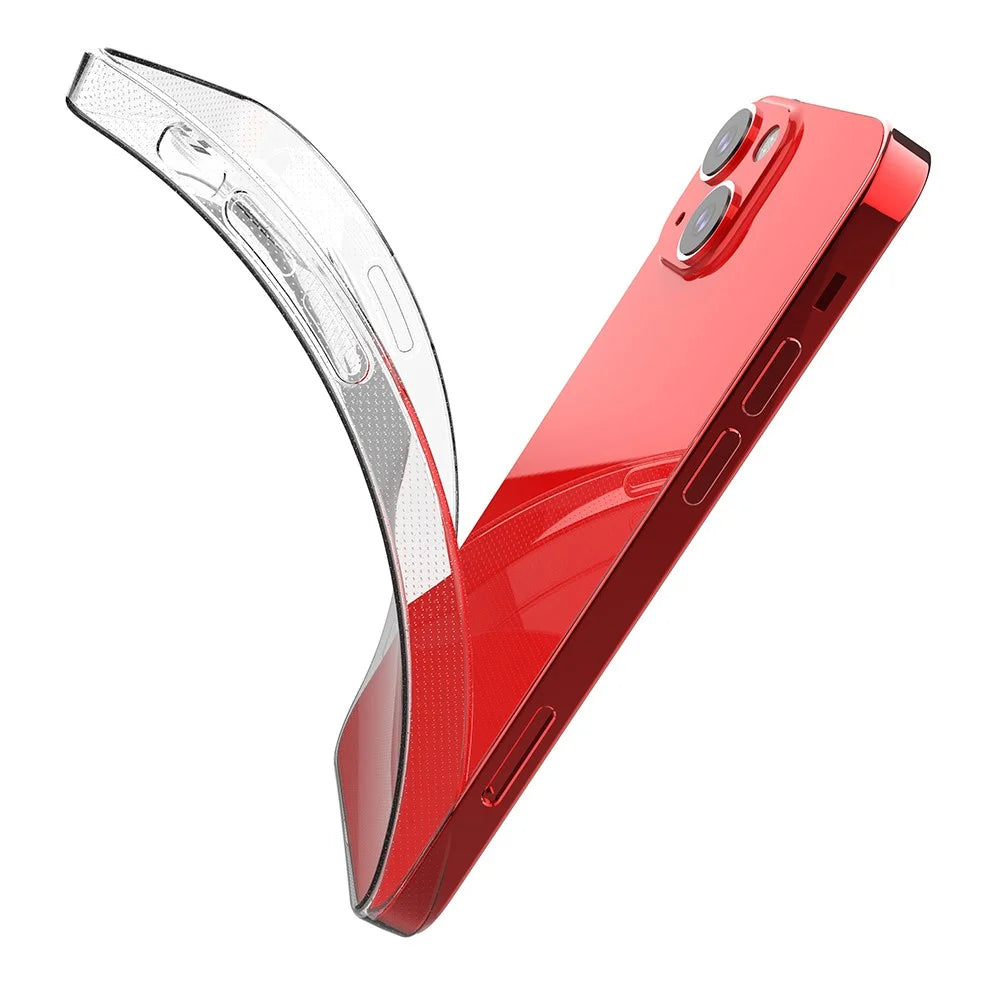 Ultra-Thin TPU Transparent Phone Back Case for iPhone 13 mini 5.4 inch - 7