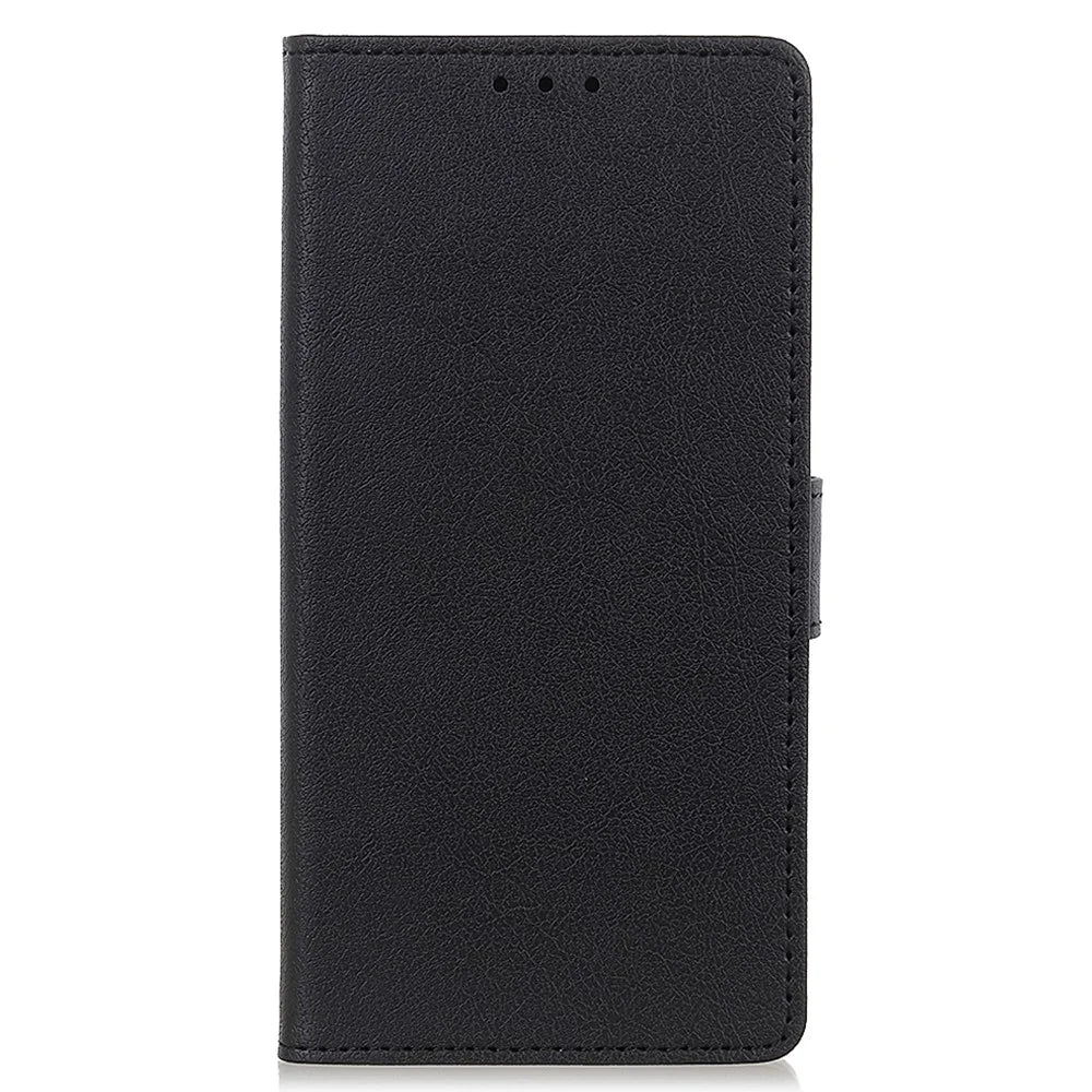 Anti-drop PU Leather Wallet Stand Design Case Protective Shell for iPhone 13 Pro 6.1 inch - Black - 2