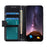 Crazy Horse Texture Design Premium PU Leather Folio Flip Stand Feature Magnetic Closure Case Cover for 	iPhone 13 Pro Max 6.7 inch - Black - 5