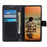 All-round Protection Classic Litchi Texture Leather Wallet Design Stand Case for iPhone 13 Pro 6.1 inch - Black - 5