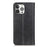 All-round Protection Auto-Absorbed Split Leather Wallet Stand Phone Cover for iPhone 13 Pro 6.1 inch - Black - 3